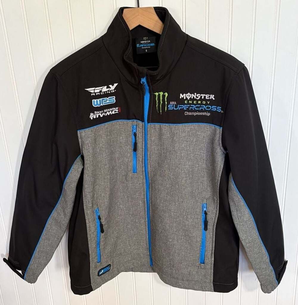 Y2K Monster Energy Supercross Championship Sponsor Softshell Jacket Size S